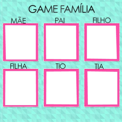 Game Família Montaje fotografico