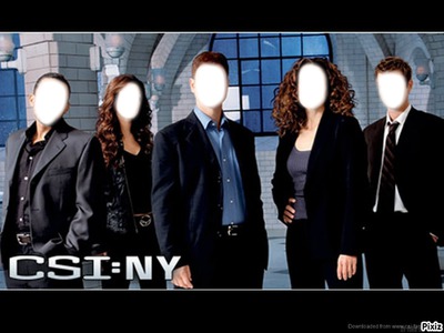 CSI New York Photo frame effect