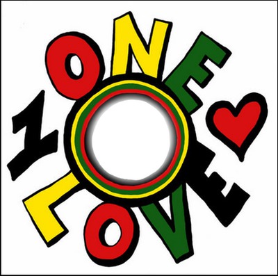 ONE LOVE Fotomontage