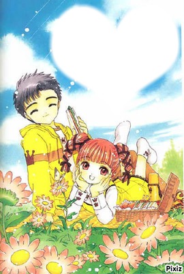 amoureux (manga) Fotomontāža
