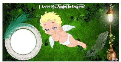 litle angel Photomontage