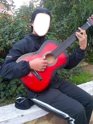 guitare Fotomontagem