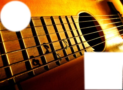 Guitare et musique Montage photo