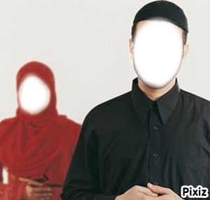 couple musulman Fotomontage