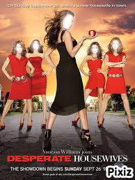 affiche "desperate housewives" Photo frame effect