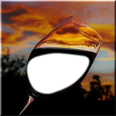 Dj CS Wine with view Photo frame effect