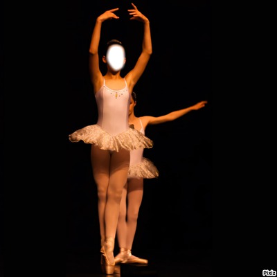 hoo une danseuse Fotomontasje