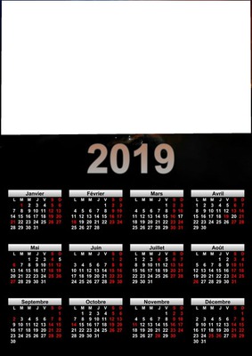 calendrier 2019