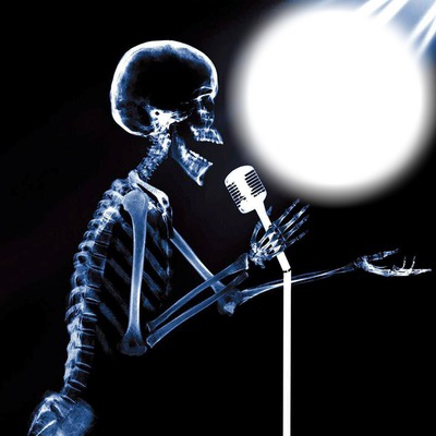 skulls singer Fotomontagem