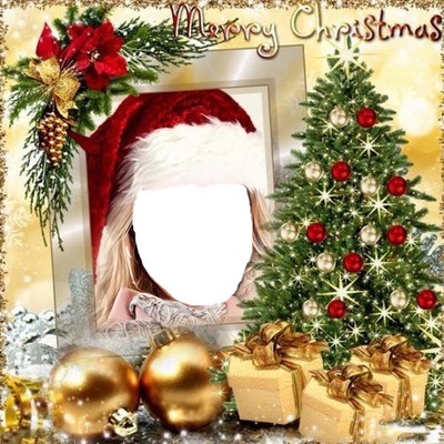 renewilly merry christmas marco Photo frame effect