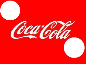 coca-cola Фотомонтажа