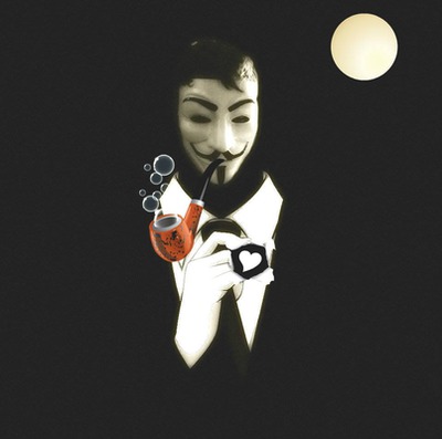Vendetta Heart Fotomontáž