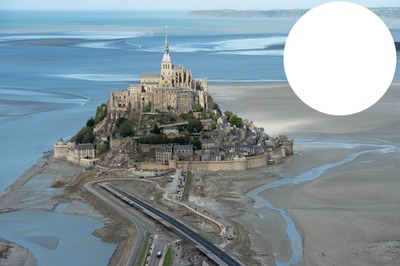 Le Mont Saint Michel Fotomontáž