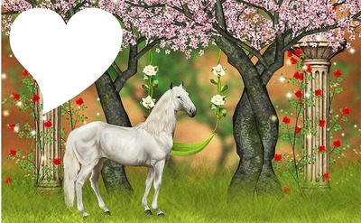 cheval Blanc Fotomontaggio