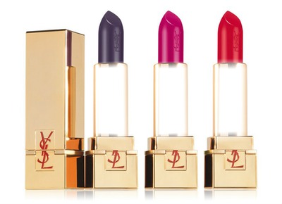 Yves Saint Laurent Rouge Pur Couture Golden Lustre Ruj Valokuvamontaasi