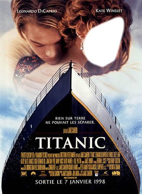 affiche titanic Photomontage