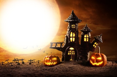 Halloween Fotomontage