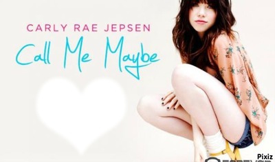 Call Me Maybe Carly Rae Jepsen Fotomontaža