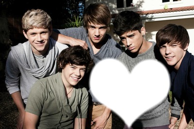 one direction Photo frame effect