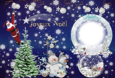 Ma créa joyeux Noël Fotomontāža