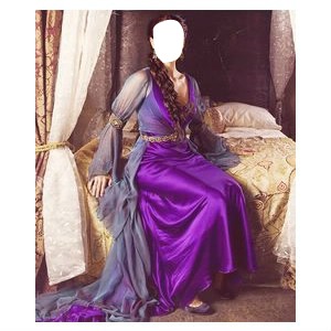 mulher medieval Fotomontage