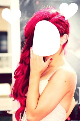 faccia Ariana Grande Photomontage