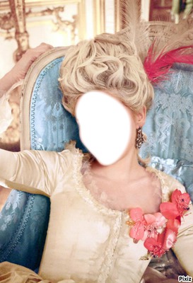 Marie- Antoinette Fotomontāža