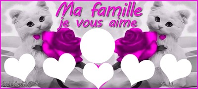 ma famille Montage photo