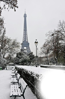 Love Paris! Fotomontaža
