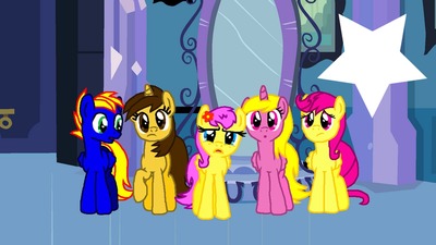 Mlp Ricardo,Sarah Jane,Dogsie,Rose and Spitthire Montage photo