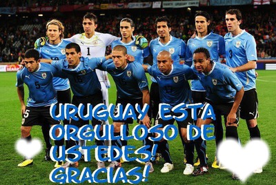 uruguay Photo frame effect