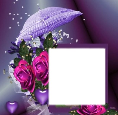 Parapluie-rose Fotomontagem