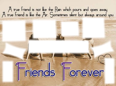 friend forever Montage photo