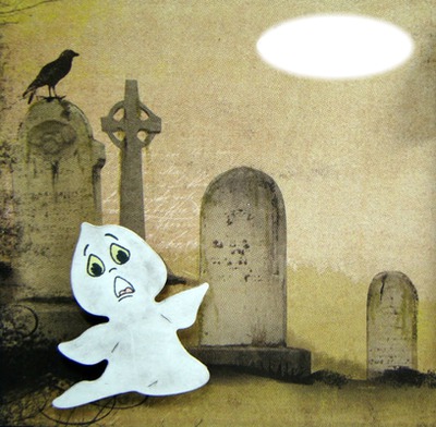 Halloween Ghost Montage photo