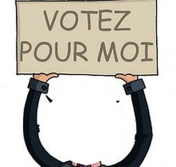 vote délégué Fotomontasje