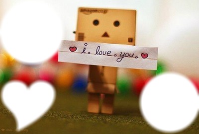 I LOVE YOU <3 Fotomontagem