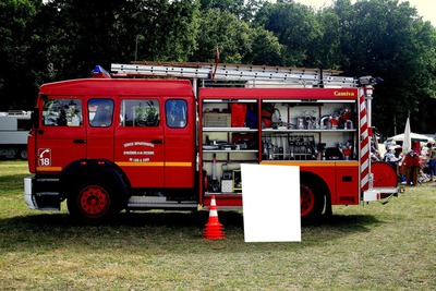 camion pompier Fotomontāža