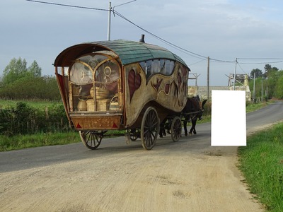 camping car Fotomontaż