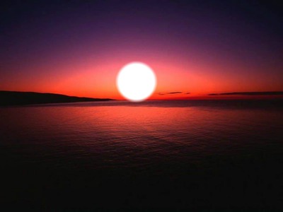 coucher de soleil Fotomontagem