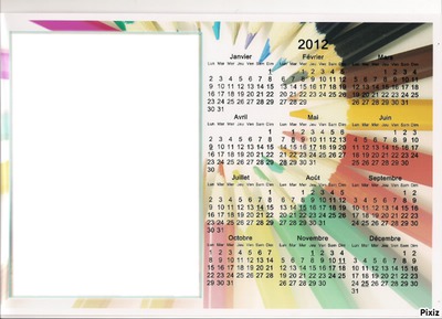calendrier 2012