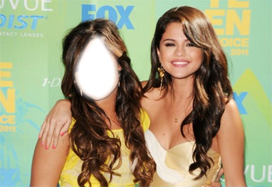 Selena Gomez And ? Photo frame effect