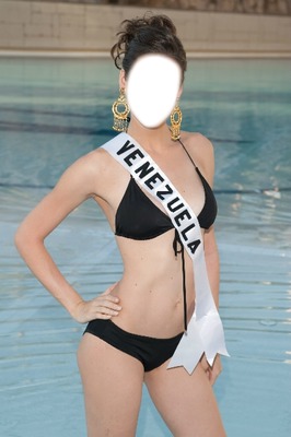 Miss Venezuela Fotomontaż