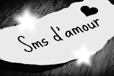 Sms amour Montage photo