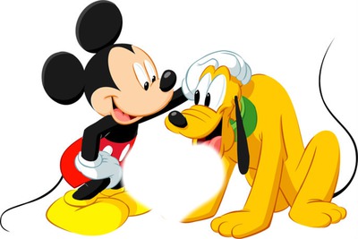 Mickey Mouse !! Fotomontažas