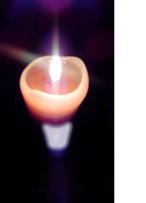 candle Fotomontaža