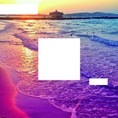 mar de colores Montaje fotografico