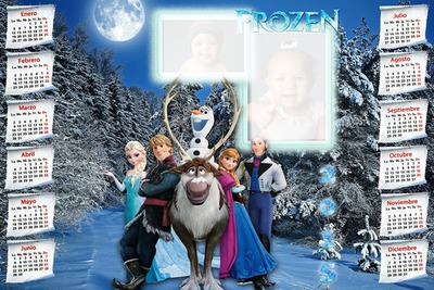 frozen Fotomontage
