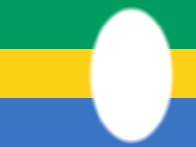 Gabon flag Valokuvamontaasi