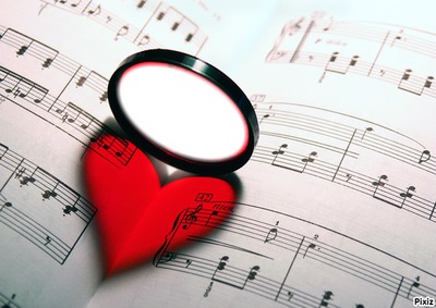 love et musique Fotomontāža