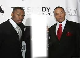 50Cent and Dr.dre Photo frame effect